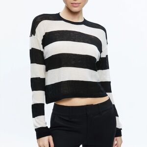 NWT Alice + Olivia Sherrell Crewneck Sweater